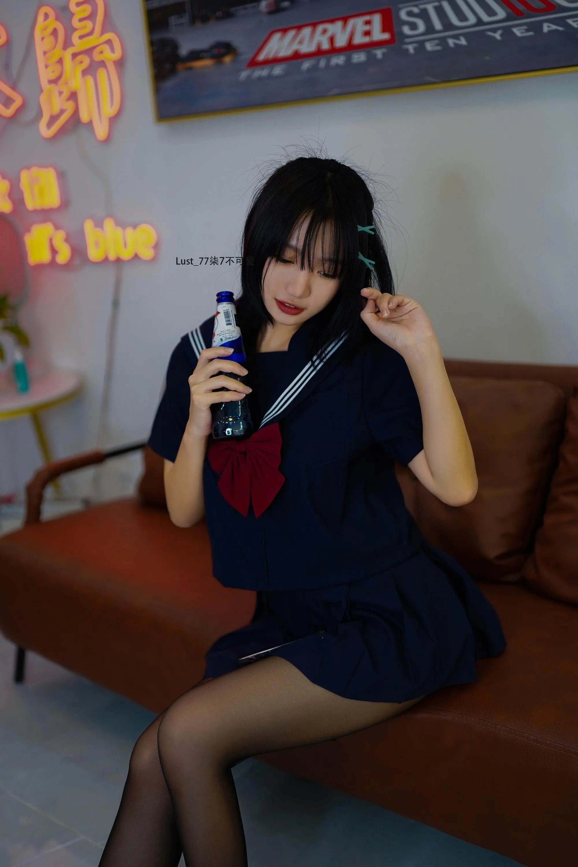 柒柒要乖额 – NO.030 反差JK少女 [182P]插图2
